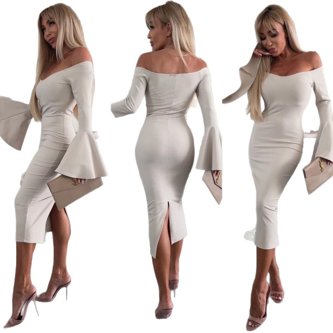 Solid Flowy Dress
