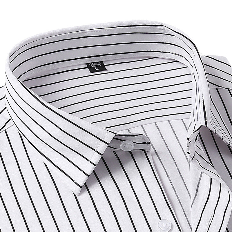 Striped Silk Shirt
