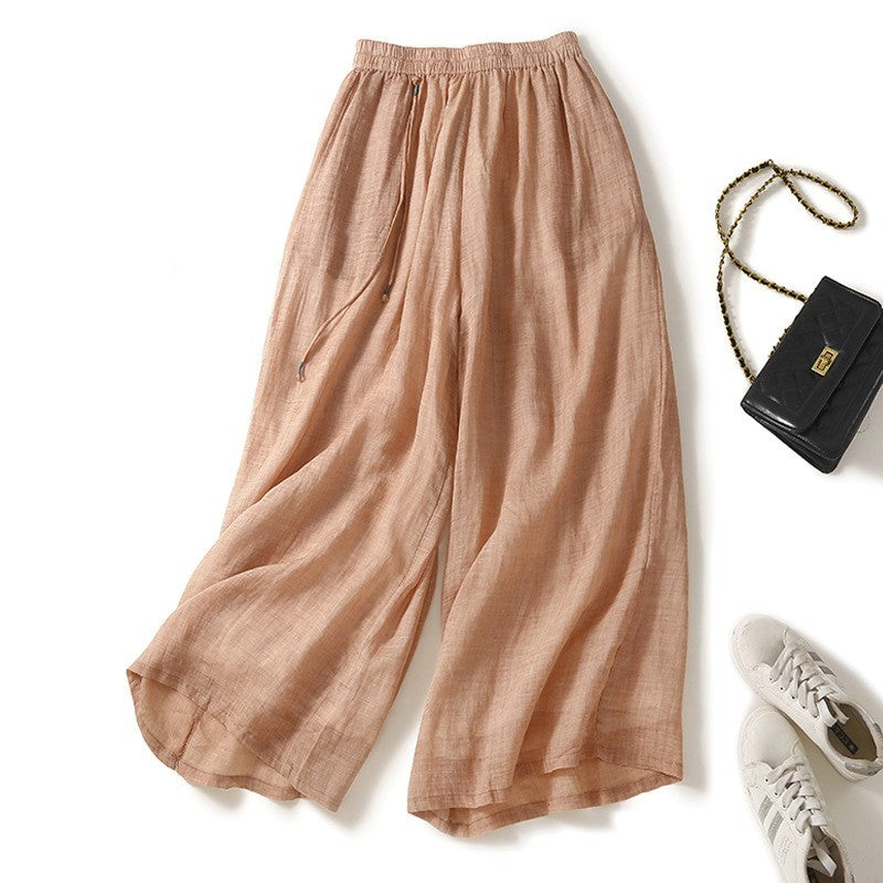 Ramie Slim Pants