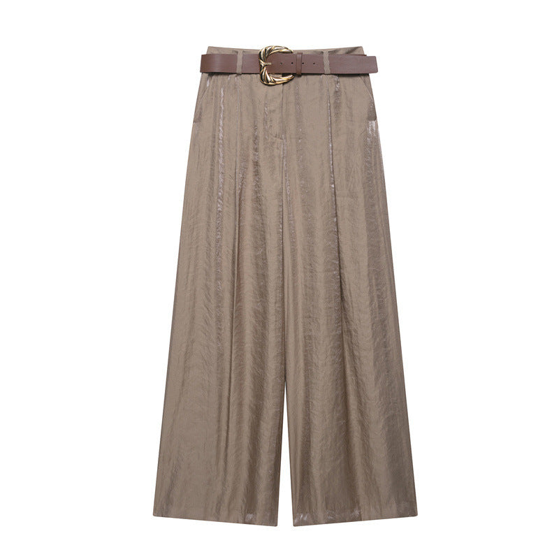 Satin Wide Pants