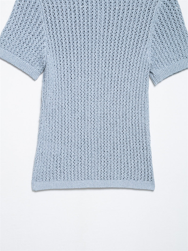 Mesh Knit Tee
