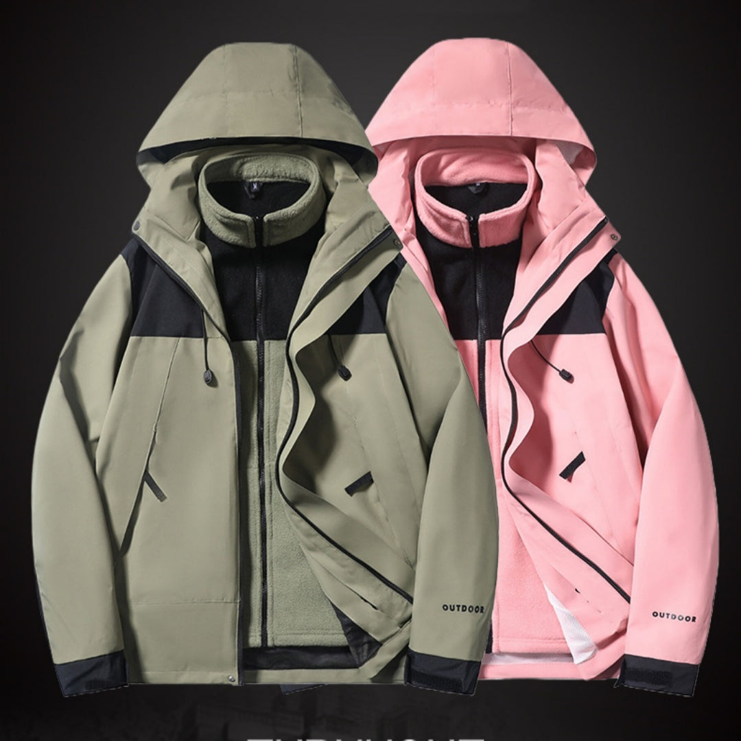 Color-Blocked Jacket