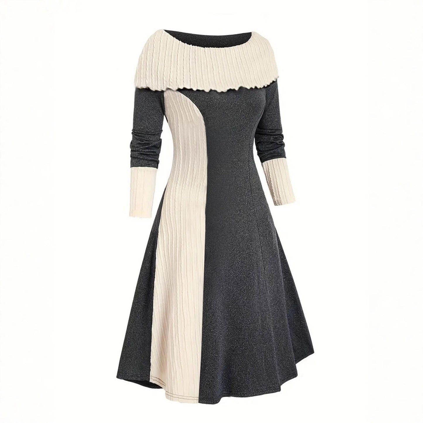 Color-Block Dress