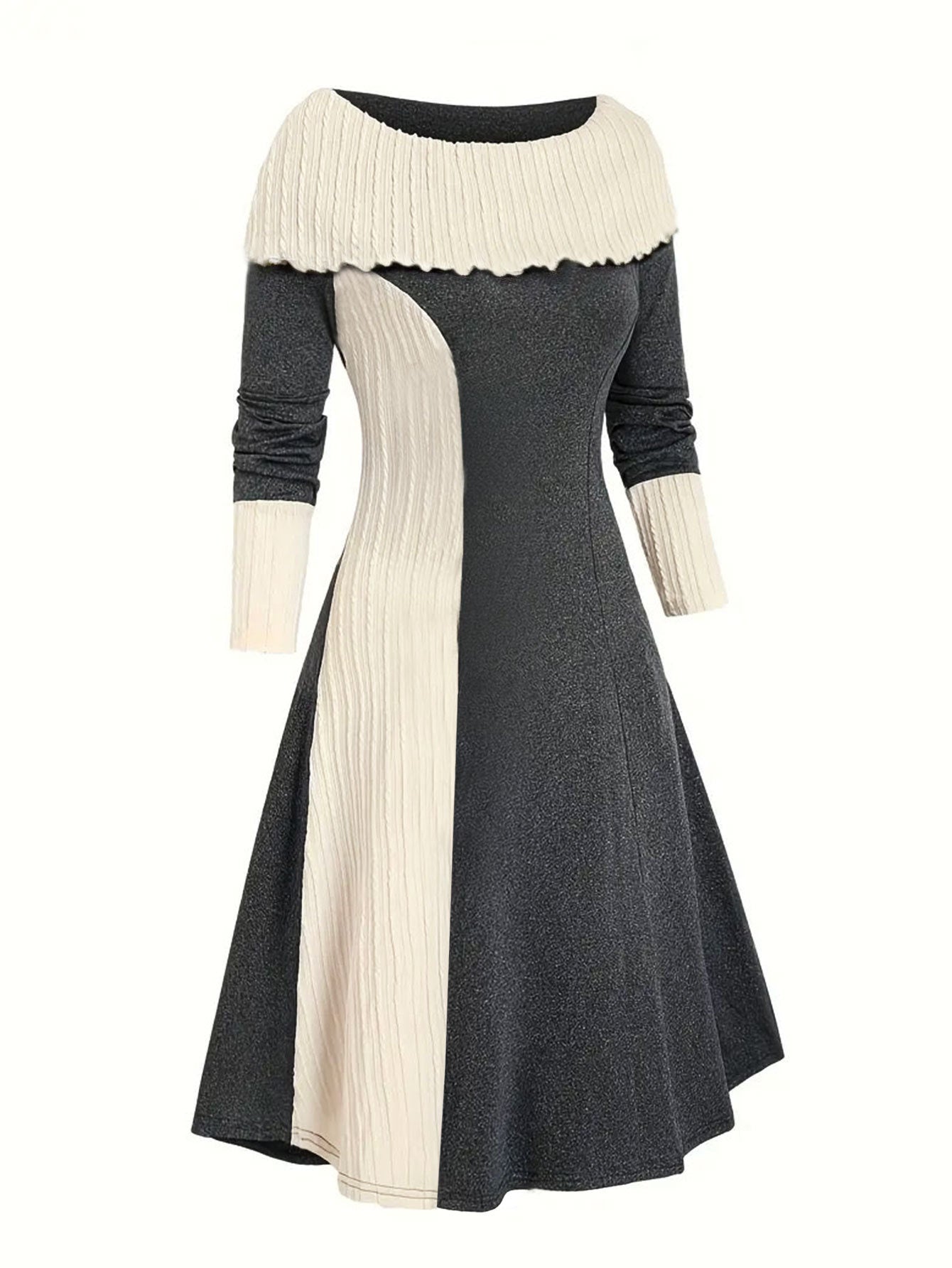 Color-Block Dress