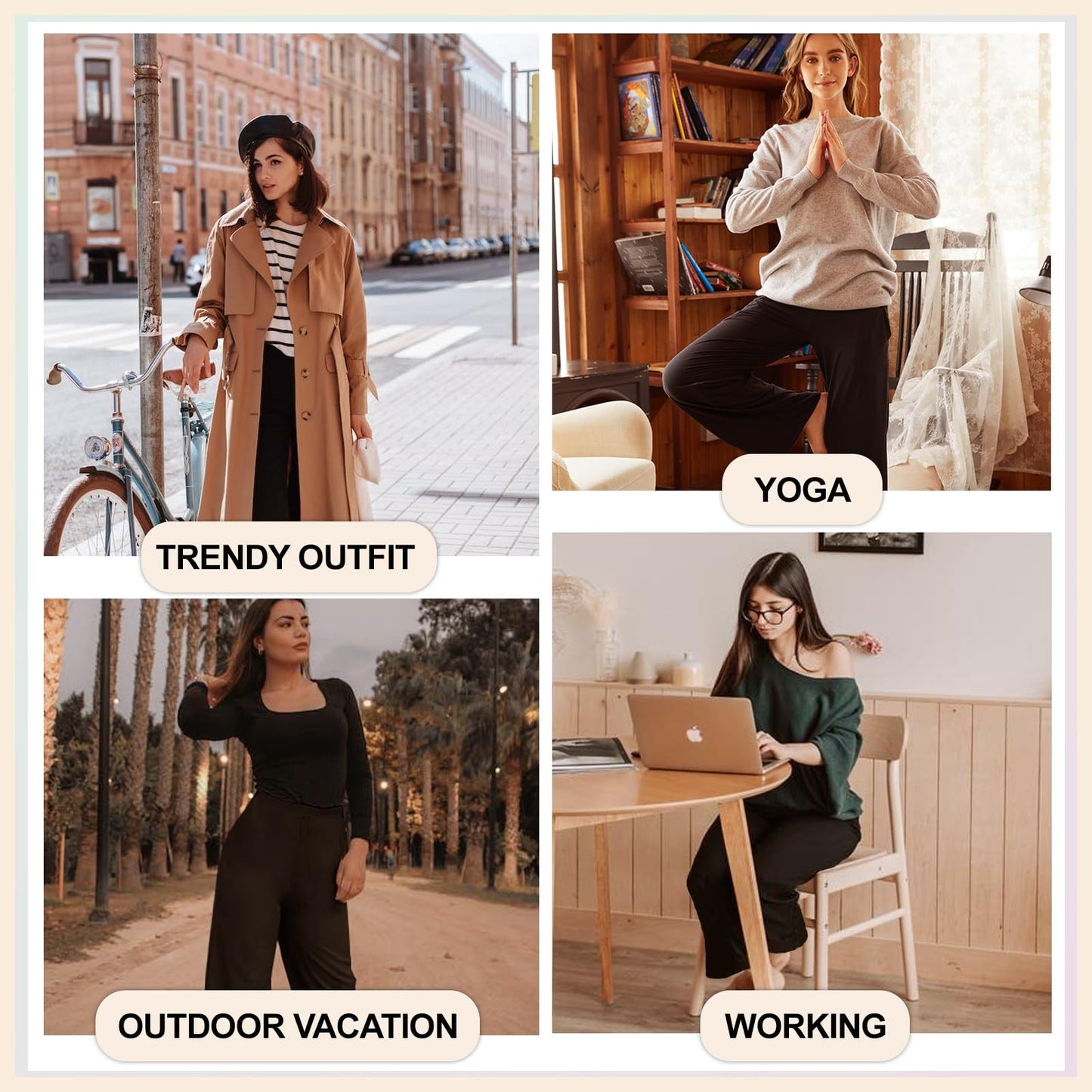 Wide-Leg Crops