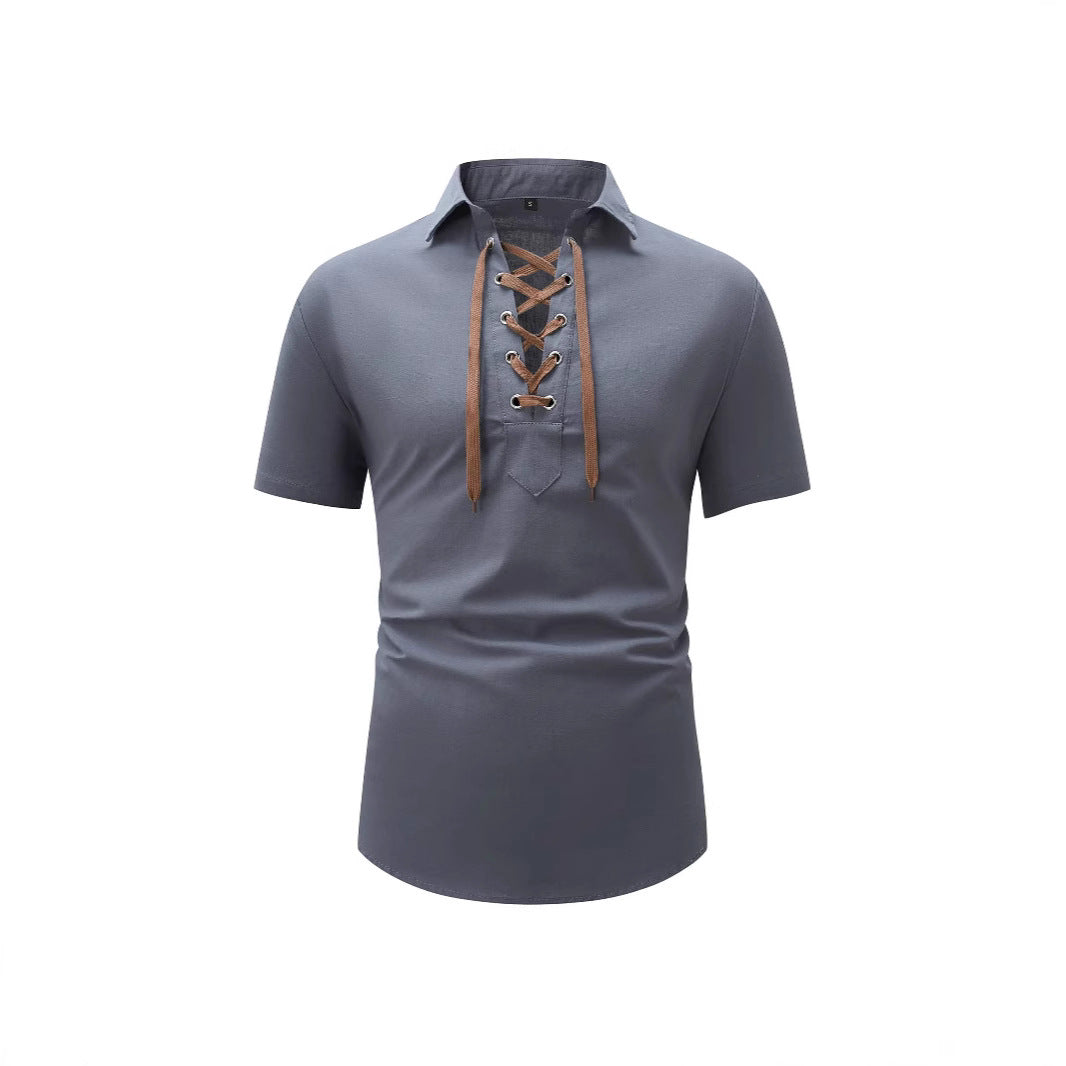 Lace V-Neck Shirt