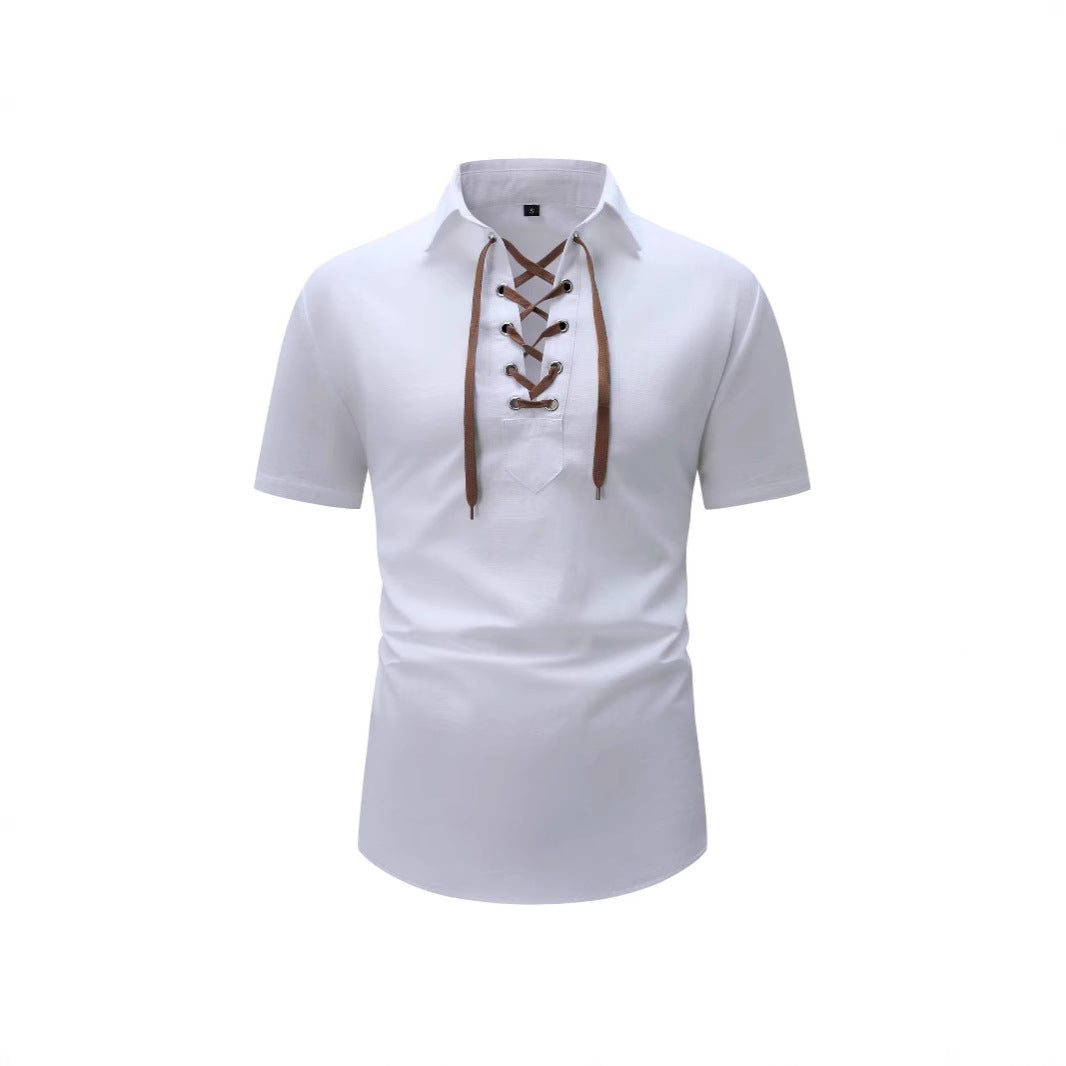 Lace V-Neck Shirt
