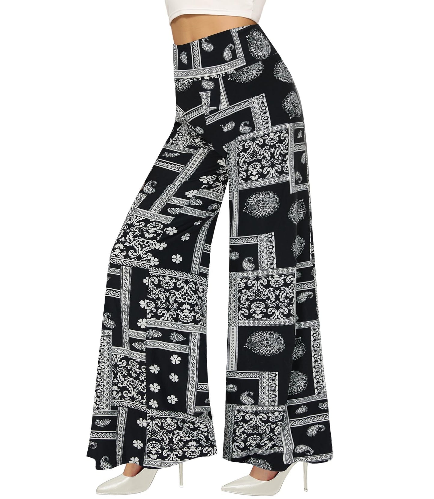 Skirt Print Pants