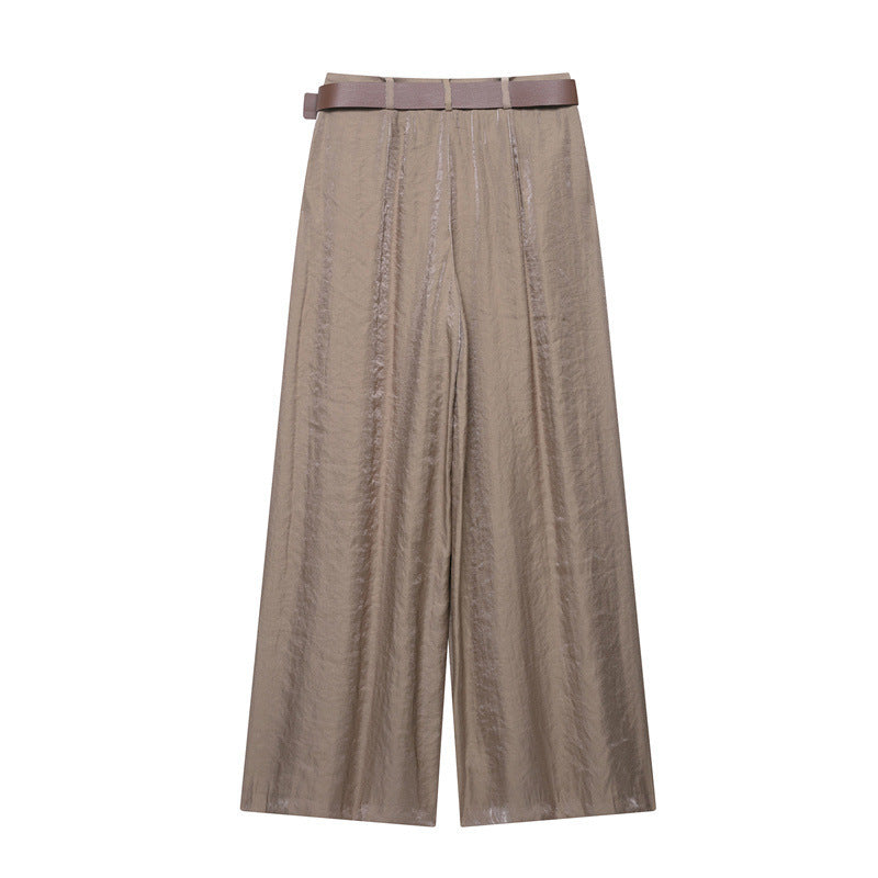 Satin Wide Pants