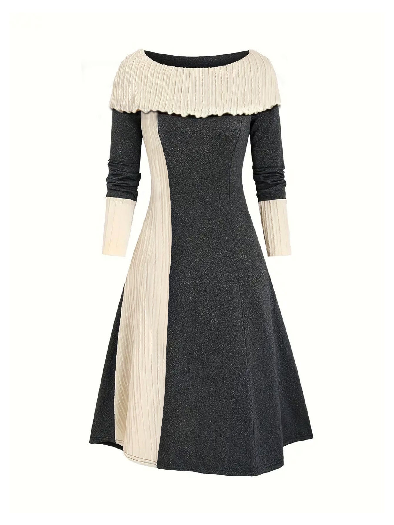 Color-Block Dress
