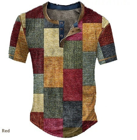 Plaid Henley