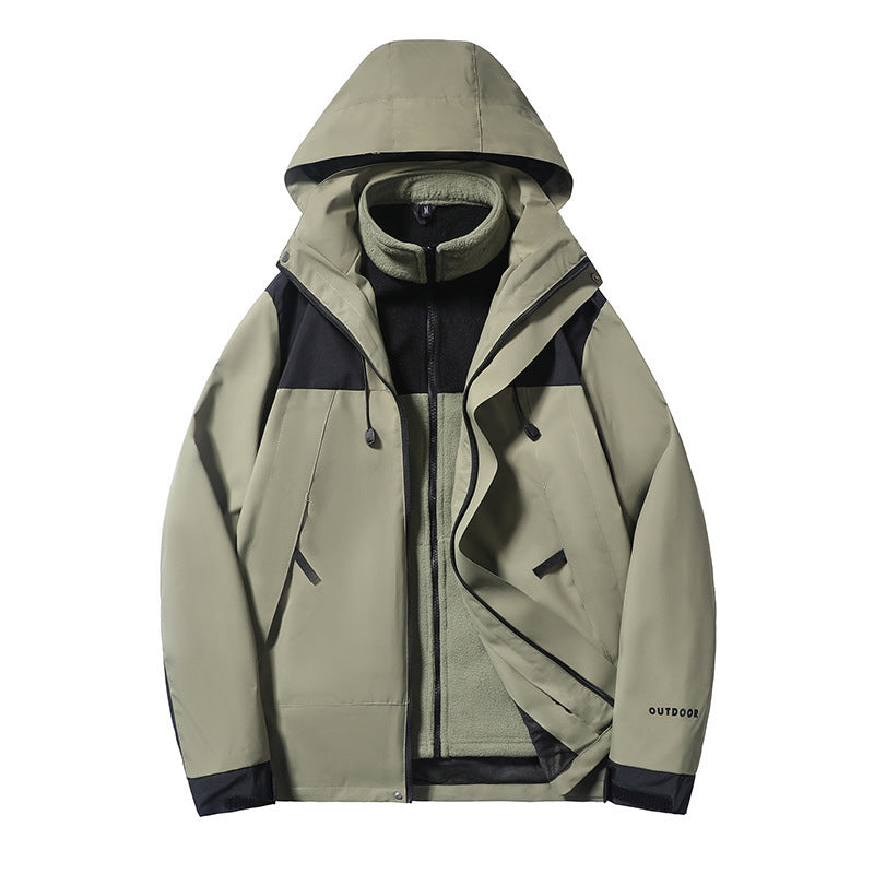Color-Blocked Jacket