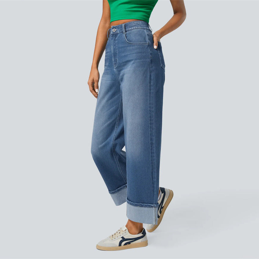 High-Waist Jeans
