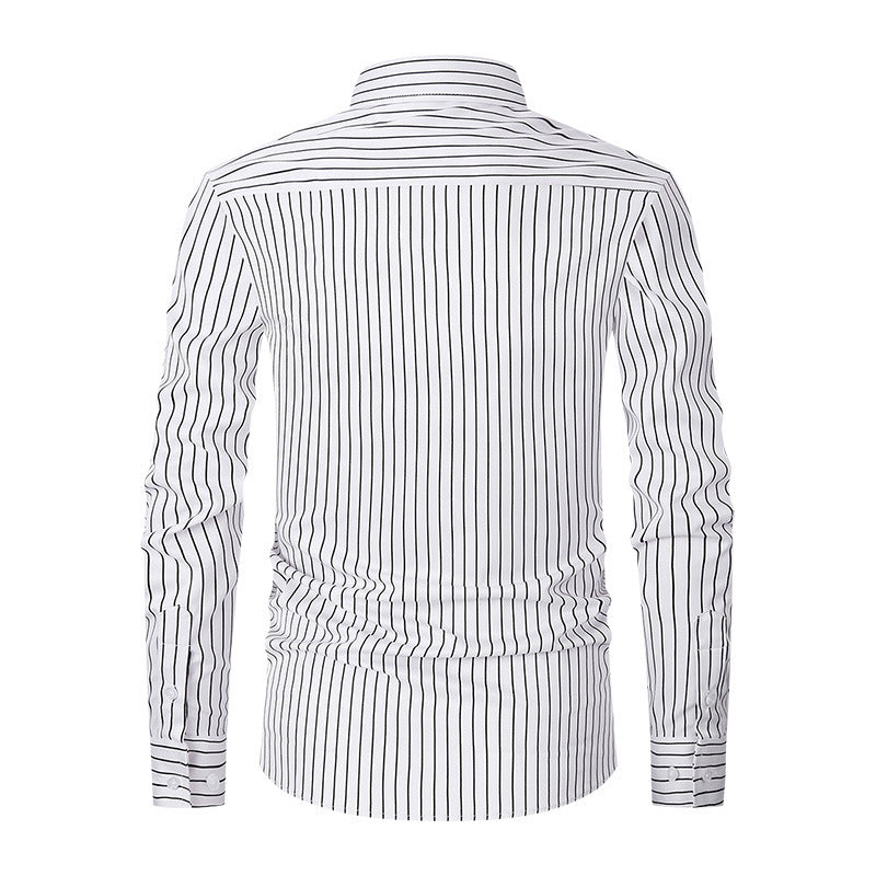 Striped Silk Shirt