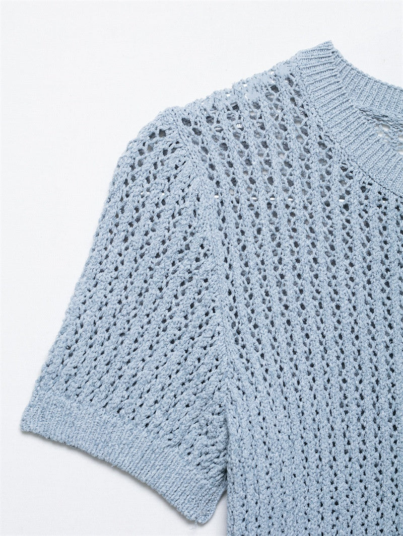 Mesh Knit Tee