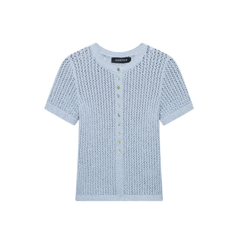 Mesh Knit Tee