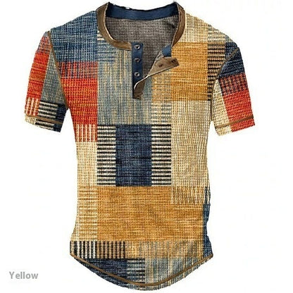 Plaid Henley