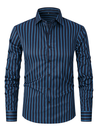 Striped Silk Shirt