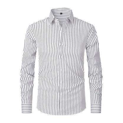 Striped Silk Shirt