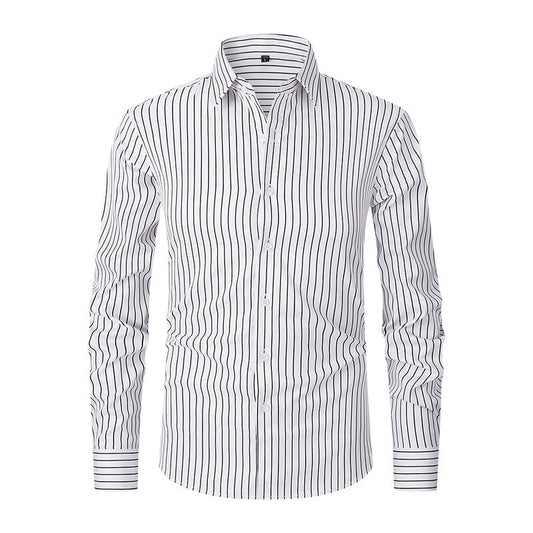 Striped Silk Shirt