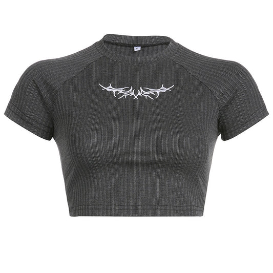 Embroidered Sports Tee