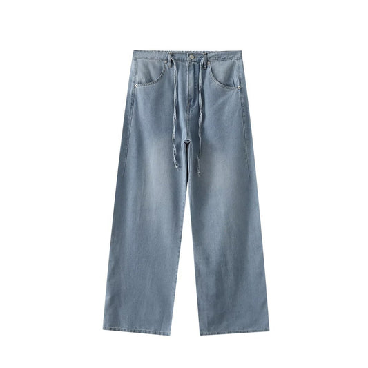 Lace-up Jeans