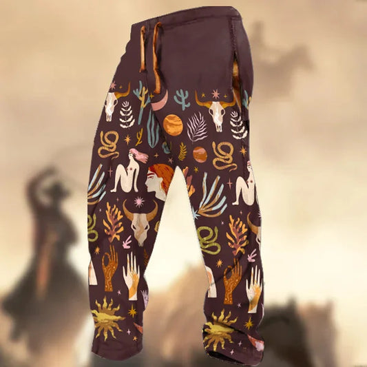 Print Trousers