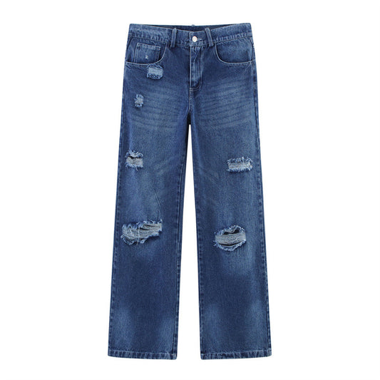 Casual Ripped Jeans