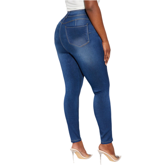 Blue Pencil Pants