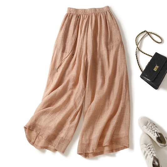 Ramie Slim Pants