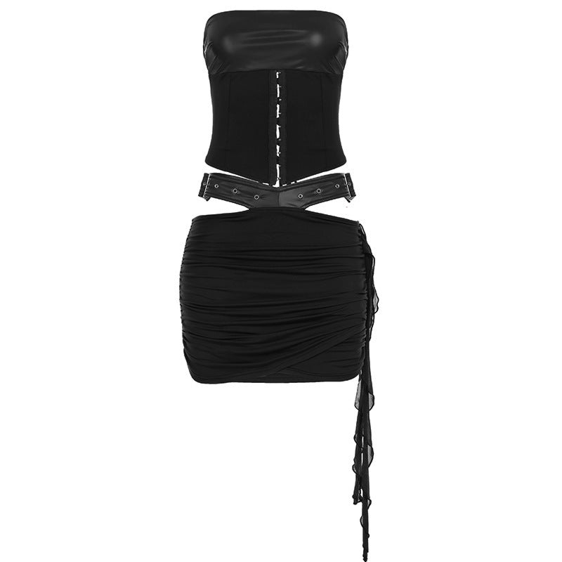 Leather Tube Set