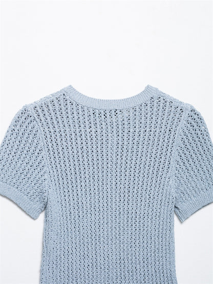 Mesh Knit Tee