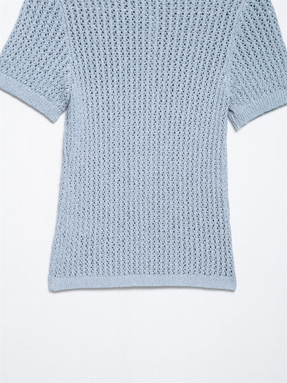 Mesh Knit Tee