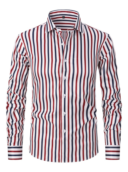 Striped Silk Shirt