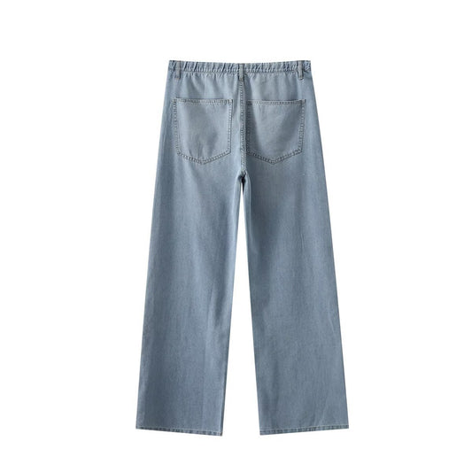Lace-up Jeans