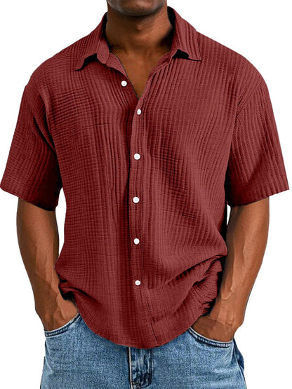 Chambray Lapel Shirt