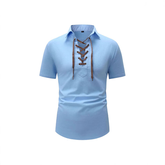 Lace V-Neck Shirt