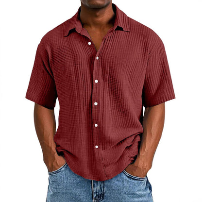 Chambray Lapel Shirt