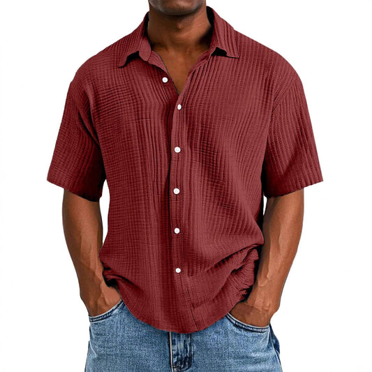 Chambray Lapel Shirt