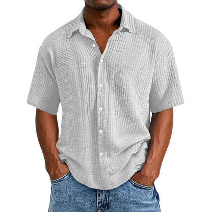 Chambray Lapel Shirt