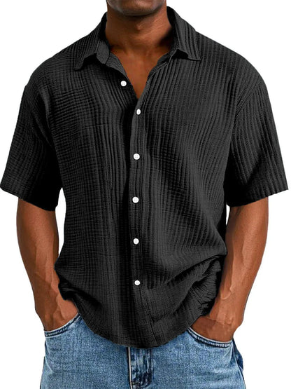 Chambray Lapel Shirt