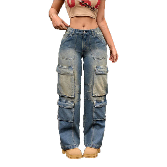 Retro Cargo Jeans