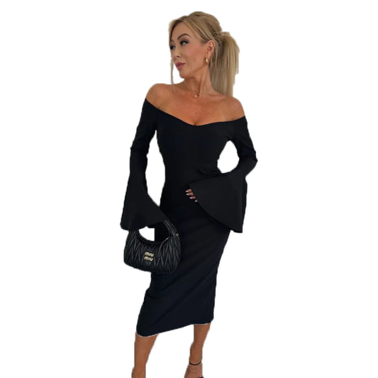 Solid Flowy Dress