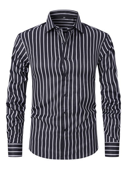 Striped Silk Shirt