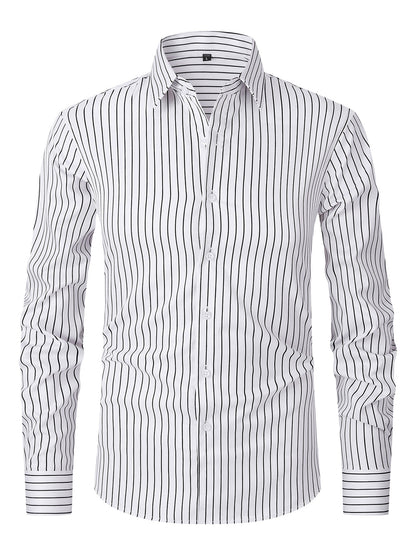 Striped Silk Shirt