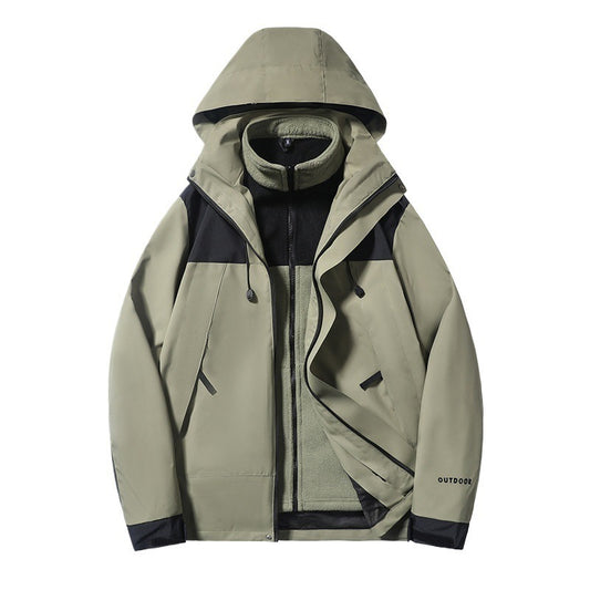 Color-Blocked Jacket