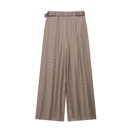 Satin Wide Pants