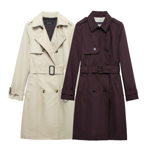 Slim Trench Coat
