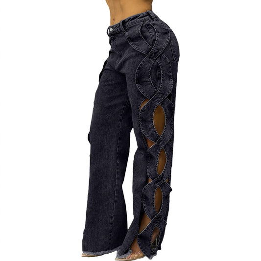 Cutout Jeans