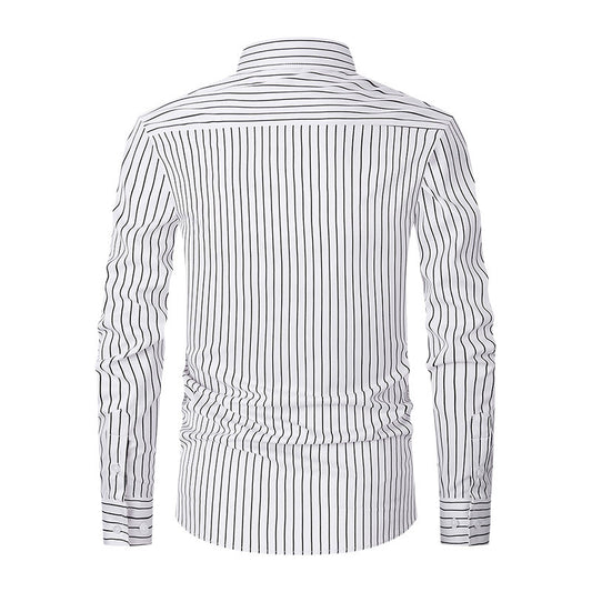 Striped Silk Shirt